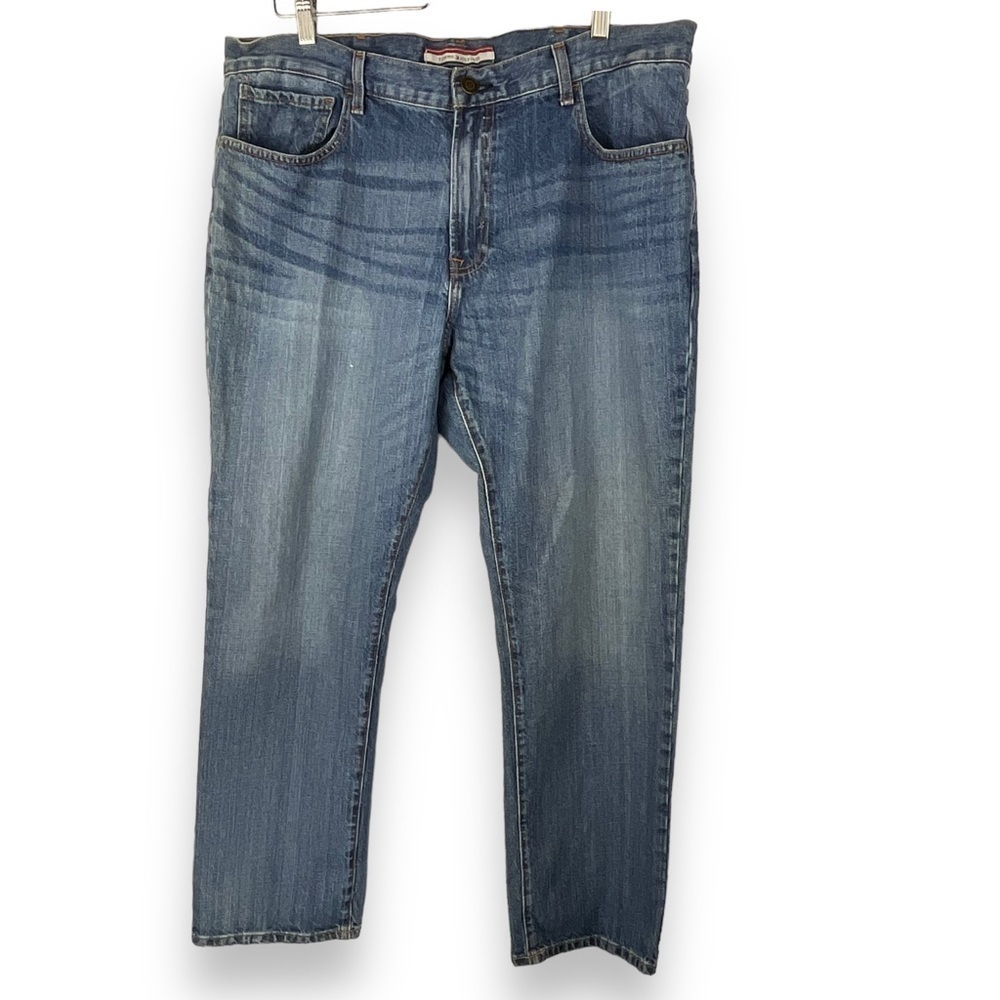 Tommy‎ Hilfiger Jeans Men’s Blue Denim Straight Leg Boot Cut Relaxed Size 38